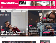 Tablet Screenshot of gaymaxx.de